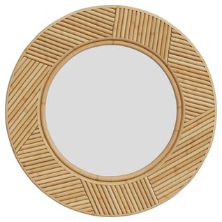 Miroir Rond En Rotin D40,5 Cm - Lapta