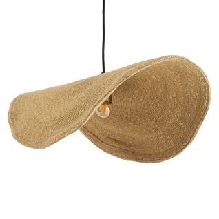 Suspension En Matière Naturelle Et Métal 91 Cm - Maho