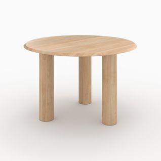 Table Ronde En Bois De Manguier 4 Personnes - Sacha