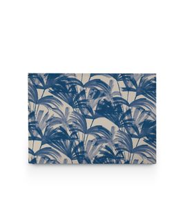 Tête De Lit Déhoussable Anni 160x110 Cm Coloris Bleu