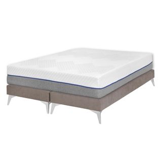 Pack 2 Sommiers Tapissiers Avec Matelas 80x200 Cm Hocéa  Lin