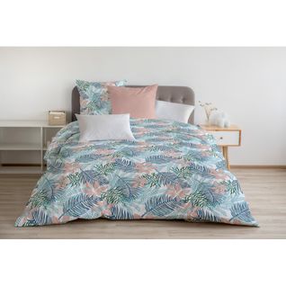 Amazonie Parure De Couette 100% Coton Couleurs - Rose, Matière - 100% Coton, Tailles - 240 X 260 Cm