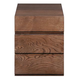 Caisson Sous Bureau Avec 2 Tiroirs En Frêne