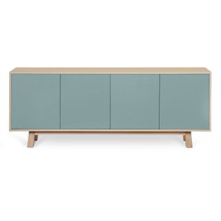 Buffet Bas 4 Portes 160 Cm, En Frêne