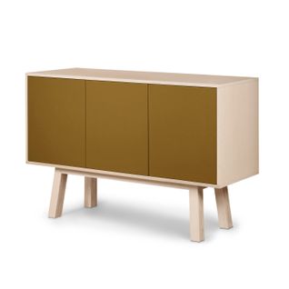 Buffet En Frêne 3 Portes 140 Cm, Hauteur 94 Cm
