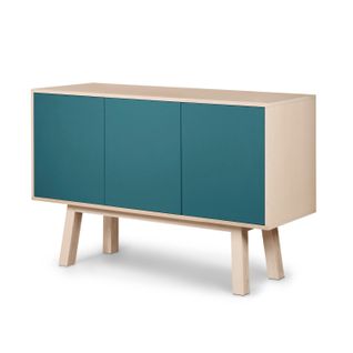 Buffet En Frêne 3 Portes 140 Cm, Hauteur 94 Cm