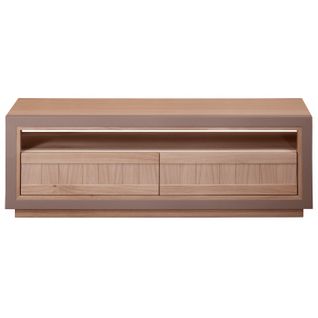 Meuble TV En Chêne Avec 2 Tiroirs L. 150 Cm