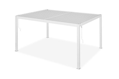 Pergola Bioclimatique Santa 4x3m Aluminium Blanc