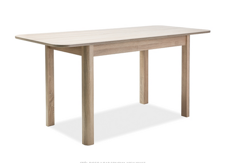 Table à Manger Extensible Chêne Sonoma 105-140cm Pamar