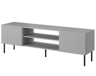 Meuble TV 180 Cm Gris Clair Gatsby