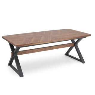 Table De Salle à Manger Avec Plateau Plaqué Noyer Charles