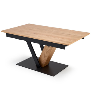 Table De Salle à Manger Design Extensible Pied En V Pearl