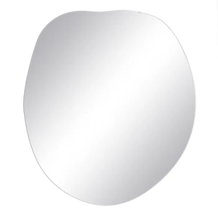 Miroir Mural Forme Libre Verre 60 Cm Fixation Invisible Design Cinea