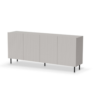 Buffet Bas 4 Portes 180 Cm Couleur Cachemire Rotterdam