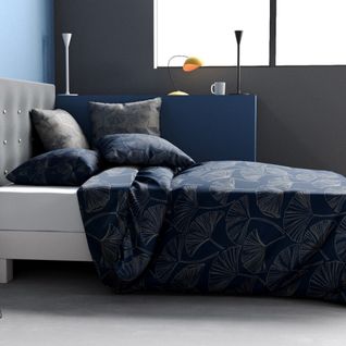 Housse De Couette 220x240 Cm + 2 Taies D'oreiller 63x63 Cm Coton Edo