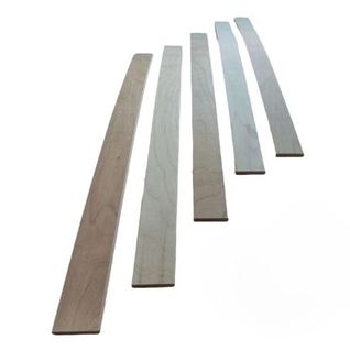 5 Lattes 680x53x8 Mm - Bois 7 Plis - Remplacement Pour Sommier / BZ / Clic Clac