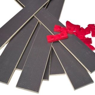 10 Lattes + 20 Embouts 680x68x8 Mm - Bois 7 Plis - Remplacement Pour Sommier / BZ / Clic Clac