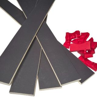 5 Lattes + 10 Embouts 680x68x8 Mm - Bois 7 Plis - Remplacement Pour Sommier / BZ / Clic Clac