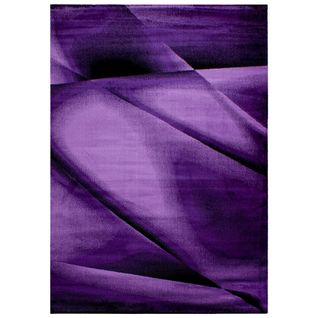 Irma 2 - Tapis à Effet Graphique - Lila 200 X 290 Cm