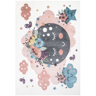 Tapis Pour Chambre D'enfant Crème Motif Nuages 190x280cm