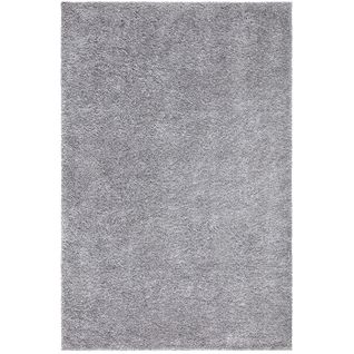 Tapis à Poils Longs Softy Gris Souris 200x200cm