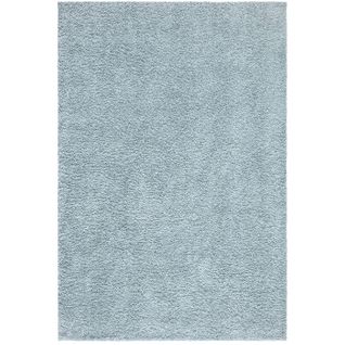 Tapis à Poils Longs Softy Bleu Azur 200x290cm
