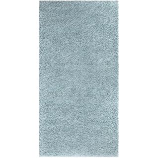 Tapis à Poils Longs Softy Bleu Azur 60x110cm