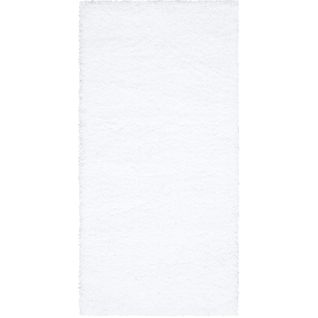 Tapis à Poils Longs Softy Blanc Neige 80x150cm