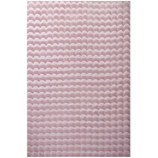 Tapis De Fourrure à Relief Rose 80x250cm