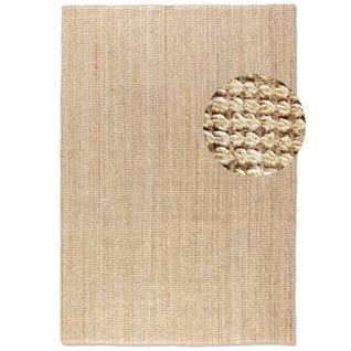 Tapis 120x170cm Jute Bouclé Jaipur Beige