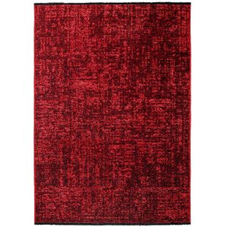 Tapis Moderne à Franges - Rouge 120x170cm