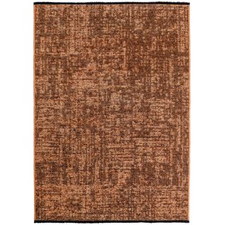 Tapis Moderne à Franges - Terracotta 240x340cm