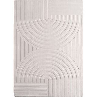 Tapis Bari Doux à Relief Crème 80x150cm