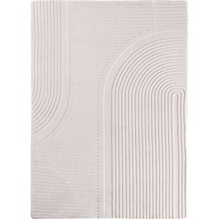 Tapis Sena Doux à Relief Crème 200x290cm