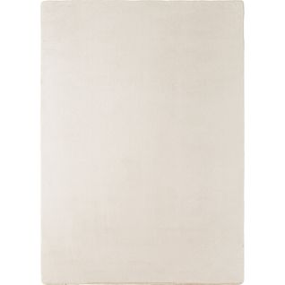 Tapis 240x340cm Poils Doux Lavable Crème