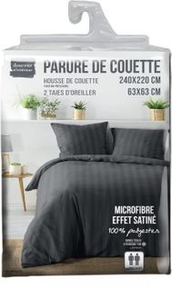 Parure De Lit Microfibre Cléo Promo Linge