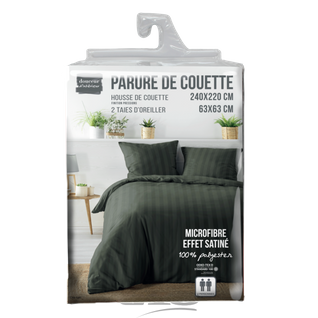 Parure De Lit Microfibre Cléo Promo Linge