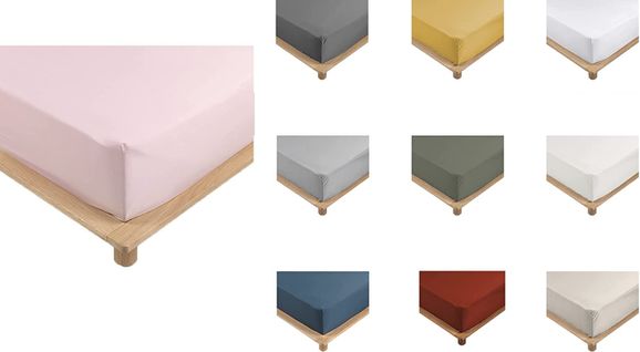 Draps Housse Percale De Coton 78fils Promo Linge