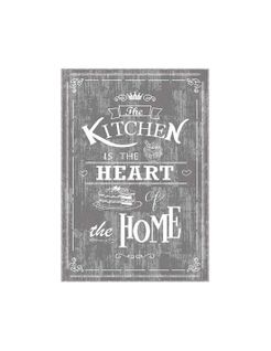 Tapis De Cuisine Kitchen Gris  - 90x130cm