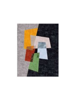 Tapis De Salon Screen Multicolore - 160x230cm