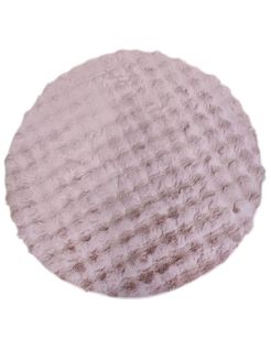 Tapis De Salon Rond Toscana Rose - 120x120cm