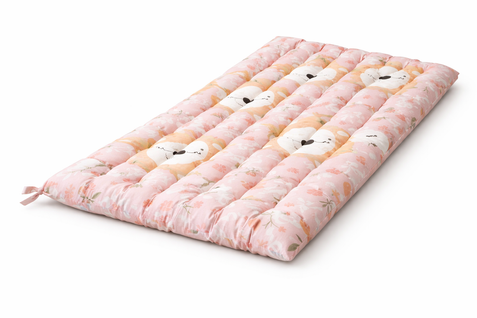 Matelas De Sol Leila, Rose, 55x120cm