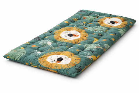 Matelas De Sol Grou, Vert, 55x120cm