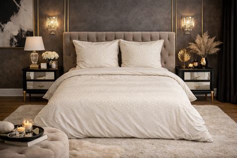 Parure De Lit Microfibre Frappée