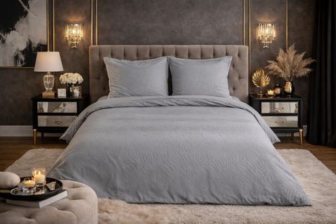 Parure De Lit Microfibre Frappée