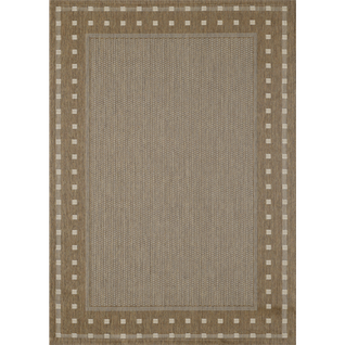 Tapis Extérieur Intérieur Tissé Marron - Bahamas 140 - 230 x 160 cm