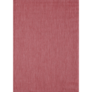 Tapis Extérieur Intérieur Tissé Uni Rose - Bahamas - 200 x 140 cm
