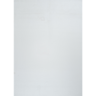 Tapis Lavable Uni - Vegas Blanc - 80x150 Cm