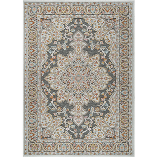 Tapis Extérieur Intérieur Oriental Multicolore - Grenade 67 Noir - 160x230 Cm