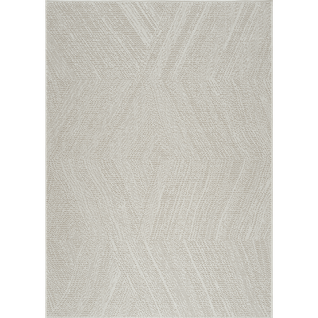 Tapis Extérieur Intérieur Effet Jute - Kenzy 02 Crème - 80x150 Cm